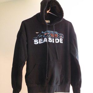 Seaside Or,  hooded sweat shirt